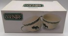 Folk Craft  moose Country  Dinner Ware By Tienshan Latte soup Mug 2pk
