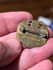 Rare 1922 Vintage Girl Scouts Of America Troop 8 Gs Eaglet Pin Named   b2026b 