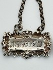 Set Of English Silver Cruet Bottle Labels Soy Tarragon Cayenne John Reily 1822