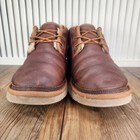 Ugg Neumel Chukka Mens Sz 10 Brown Leather Sherpa Lined Boho Ankle Boots 1095350