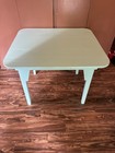 Vintage Handmade Art Deco Style Wood Table
