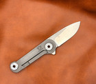 Kb Flipper Keybar  designed By Ferrum Forge  We Knife  S35vn  Titanium Framelock