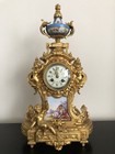 Antique French Clock Garniture Set With Candelabra Pair C 1889