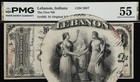 Original  1          Magnificent    Lebanon   Indiana    Fr  382 Ch  2057 Pmg 55