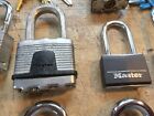 Lot Of 18 Used Padlocks No Keys  Some Quite Vintage  A Couple Master Locks 