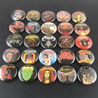 Large Thrash Metal 1  Pin Button Set Razor Hirax Exciter Overkill Kreator Sodom