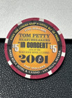 Unc    5 Hard Rock Tom Petty Concert Casino Poker Chip Token Las Vegas Nevada