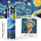 The Starry Night Kaleidoscope 5 5  Handmade Rotatable Oil-filled Core Box Full V