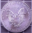 2016 1 Oz Silver American Eagle Bu