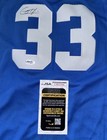 Grant Hill Signed Autograph Jsa Coa Duke Blue Devis Basketball Jersey Size L