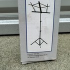 Pro Tec Collapsible Music Stand - Single Stage Aluminum With Carrying Bag