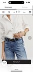 Ayr The Tate Button Down Shirt Women   s Size Xs Oxford White