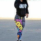Women Yoga Pants Fitness Gym Trousers Leggings Jogging Bottoms Print High Waist