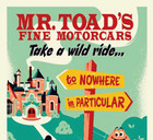 Mr Toads Wild Ride Attraction Disneyland Poster  Matte 11x17