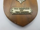 7 5  Vtg Embossed Metal Wall Cross 14 Stations Crucifix Christian Plaque Wood