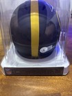 Pittsburgh Steelers Eclipse Alt   Mini Helmet Autographed Bas Cert Cam Heyward
