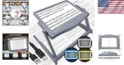 Luxury 5x Led Page Magnifier With Anti-glare Lens   3 Color Modes For Low Vision