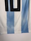 Argentina 2018 2019 Home Football Shirt Soccer Jersey  10 Messi Youth Boy M