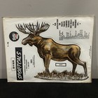 Vintage Dyer Sportcals Die Cut Vinyl Waterproof Decal Sticker Moose T-19