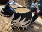 Black   White Cat Shaped Ceramic Mug Cup With 3d Figural Handle