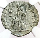 195-197 Ad Silver Roman Empire Ar Denarius Clodius Albinus Caesar Ngc Choice Vf