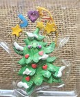 Vintage 1994 Carlton Cards Joy Christmas Tree Whimsical Ornament 1st In   