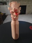 Vintage Dreamland Creations Rubber Cow Dairy Squeak Toy 1950s Squeaks Great