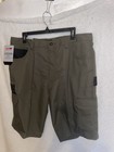 Dickies Cargo Shorts Mens Size 36 Olive Green Ripstop Workwear Utility  hx 