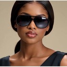 Women Luxury Sunglasses Round Black Fashion Style Shades Street Wear Outdoor New