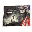 One Nation Under God 3 X 5 Ft Flag Usa Jesus Christ Patriotic Banner Large New