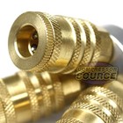 3 Way Air Hose Splitter Quick Coupler Manifold Air Inlet 1 4 Couplers Grip 10760