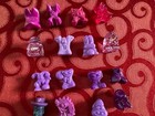Crazy Bones Crazybones Gogos Purple Figure Figurine 90   s Vintage Toy Lot Of 36
