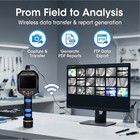 Acoustic Camera Sound Camera 64 Mems 2-100khz Gas Leak Detector 3 5  Lcd Basic V