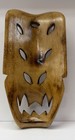 Vintage Carved Wood Philippines Bakunawa Tribal Dragon Mask 10    Tiki Decor