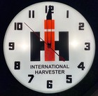 International Harvester Ih Tractors Lighted Advertising Clock Free Shipping