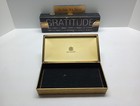 Vintage Evans Canary Yellow Hand Enameled Brass Guilloche Box In Good Condition