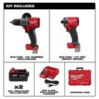 Milwaukee 3697-22 M18 Fuel 18v 2-tool Combo Kit  hammer Drill   Impact Driver 