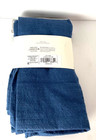 Set Of 4 Threshold Blue Cotton Napkins 18  x18   Brand New