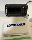 Lowrance Hook 4x Gps Fish Finder Head Unit Transducer  no Power Cable  See Pics