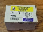  2 Pack  Arlington Watertight Conduit Hub Rigid Wh6 Zinc Die Cast Throat 2  Usa