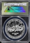 2015 D Dan Carr Medal Peace Dollar Anacs Ms 69   Denver Coin Club 80th Anniversa