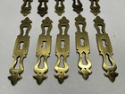 Vintage Lot  10 Nos Keeler Brass Co  Key Hole Plates  39760