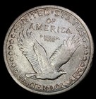 1917 25c Type 1 Standing Liberty Quarter- Choice Unc  Free Shipping- Jam401