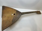 Vintage Soviet Balalaika Wooden Musical Instrument Ussr