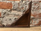 Antique Wood Ornate Pair Of Shelf Corbels Brackets Classic Handcrafted Decor