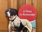 Remington Sign Shot Gun Shells Hunting Dog 2 Sided Vintage Style Wall Decor