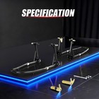 Universal Motorcycle Lifting Stands  900 Lbs Capacity Front   Rear Wheels Lift