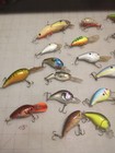 Vintage Fishing Lure Lot 29 Heddon Rapala Bill Dance Crankbait Bass Mixed Vtg