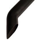 Exhaust Pipe Stack Replacement Universal - 5  X 96  Curved Black