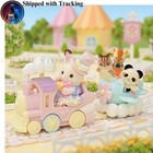 Sylvanian Families Amusement Park Train Airplane Ride Set Epoch Calico Critters